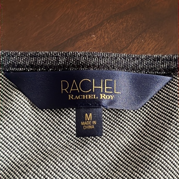 NWT Rachel Rachel Roy Cropped indigo denim tank Size Medium - Picture 6 of 8